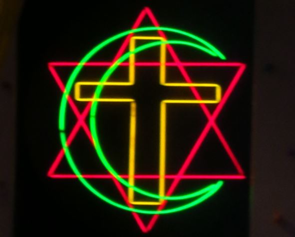 Symbole für Welreligionen